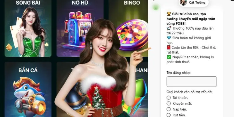 Fo88 điểm đến sở hữu nhiều tính năng nổi bật