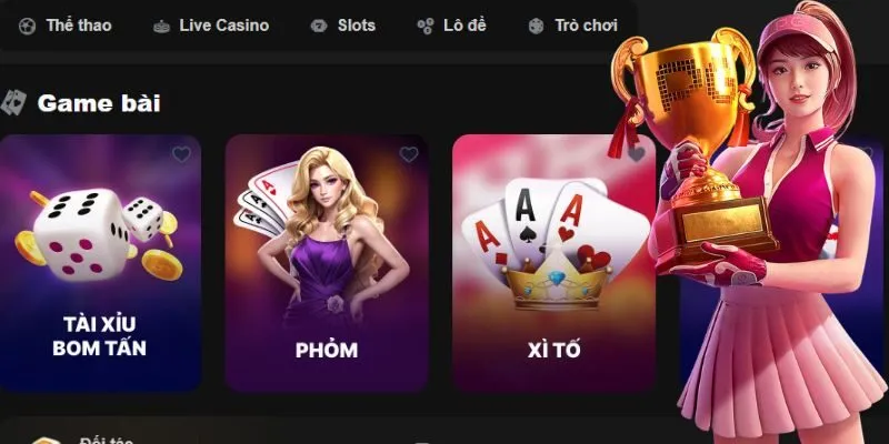 Giao diện website 86bet chuẩn đẹp